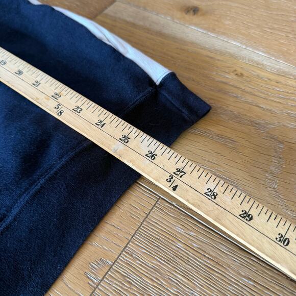 Vintage Penguin Sport Quarter Zip Pullover Men’s M Navy White - Picture 5 of 6